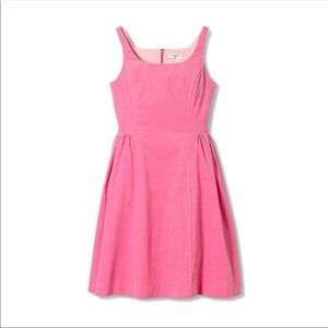 NWT Isaac Mizrahi pink corduroy dress